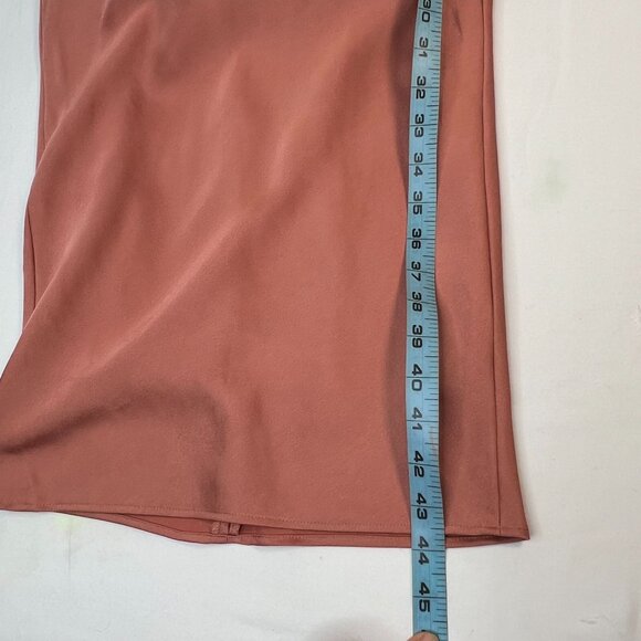 House of CB London Myrna Rose Satin Corset Slip Dress Fitted Cocktail Party Sm - Picture 10 of 14